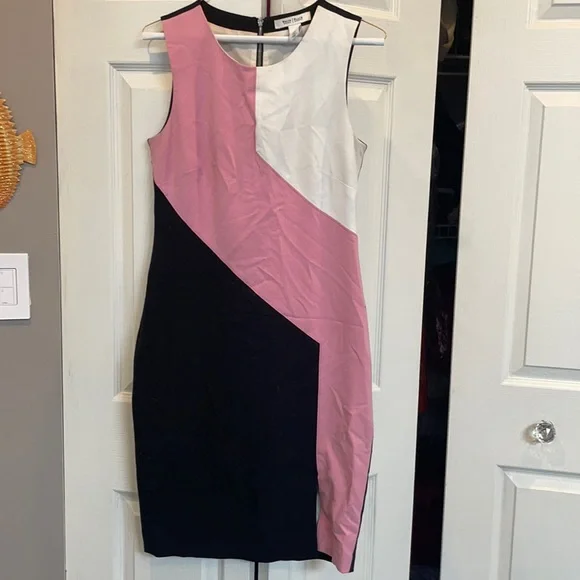 white house black market color block dress White House Black Market color block dress